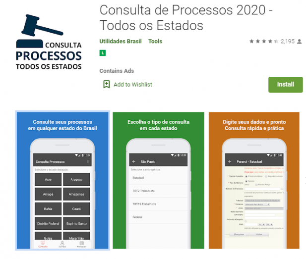 Baixe o Aplicativo - Android